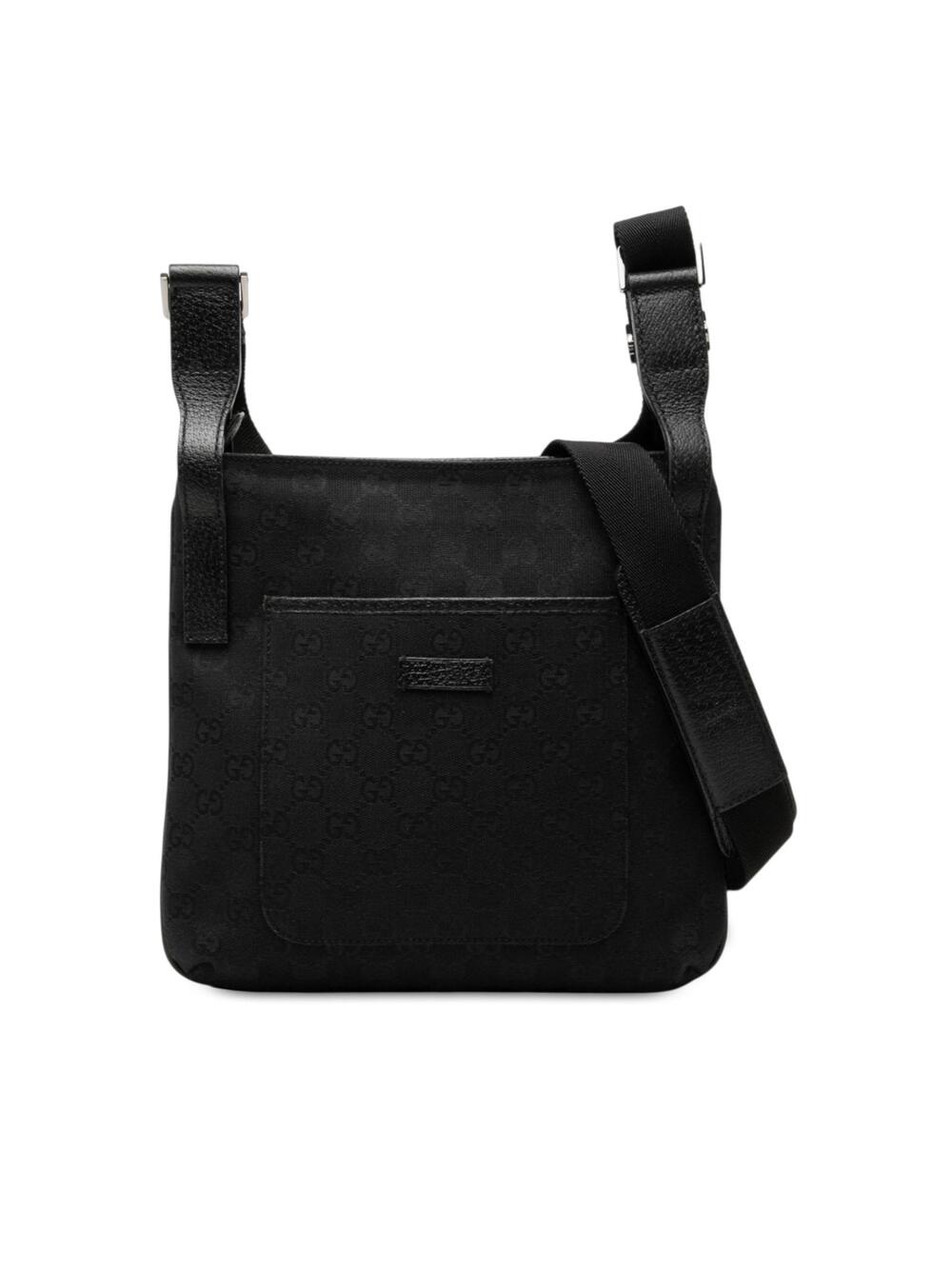 Gucci Gg Canvas Crossbody Pre-Loved Bag #372268G47B